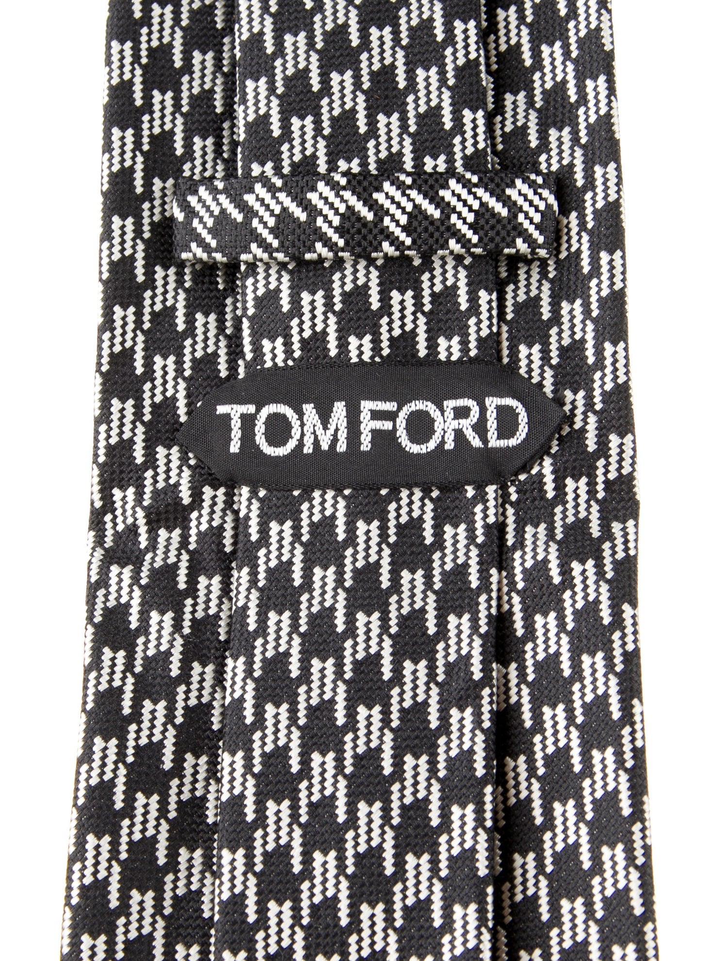 Tom Ford pattern silk tie