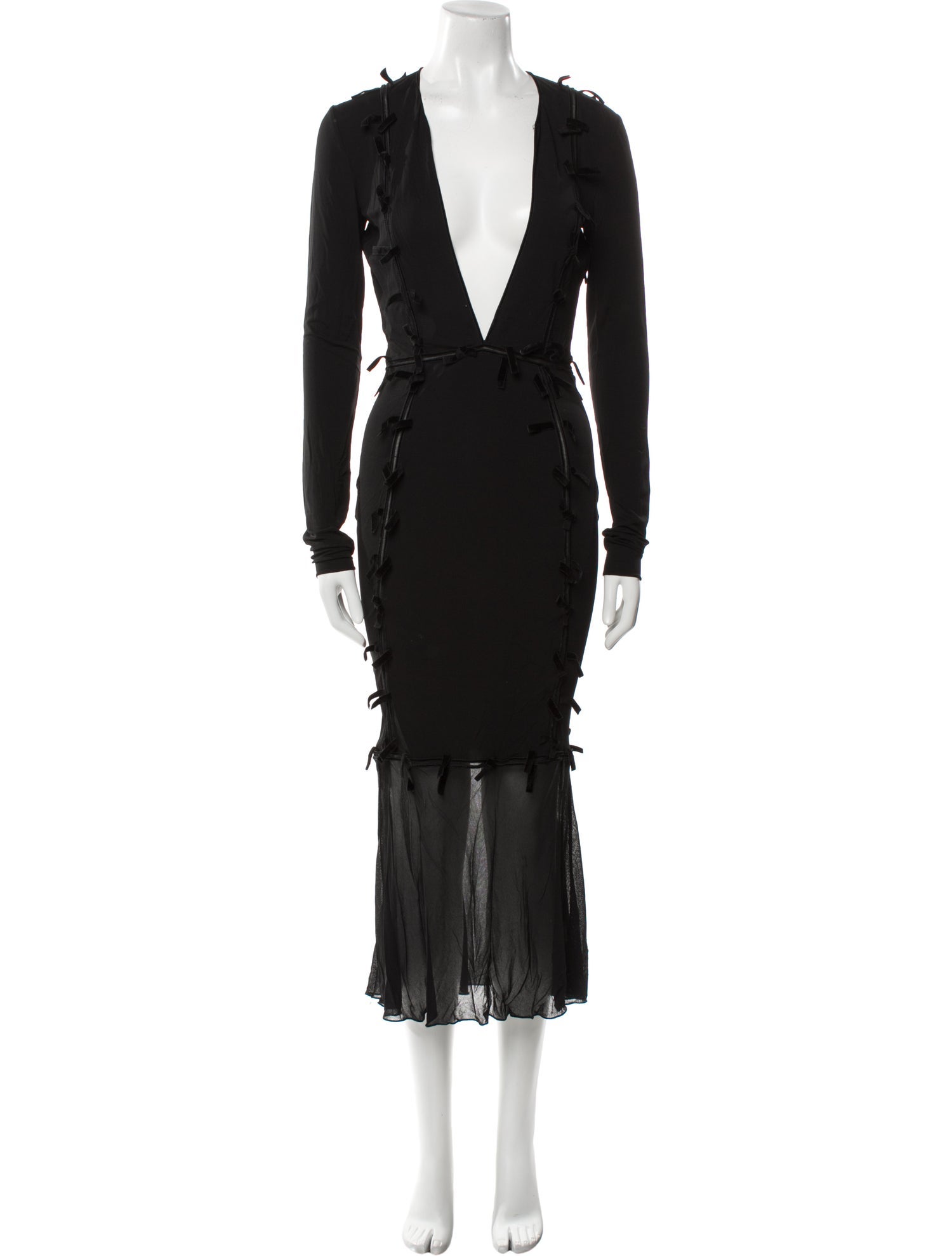 Tom Ford V-Neck Long Dress