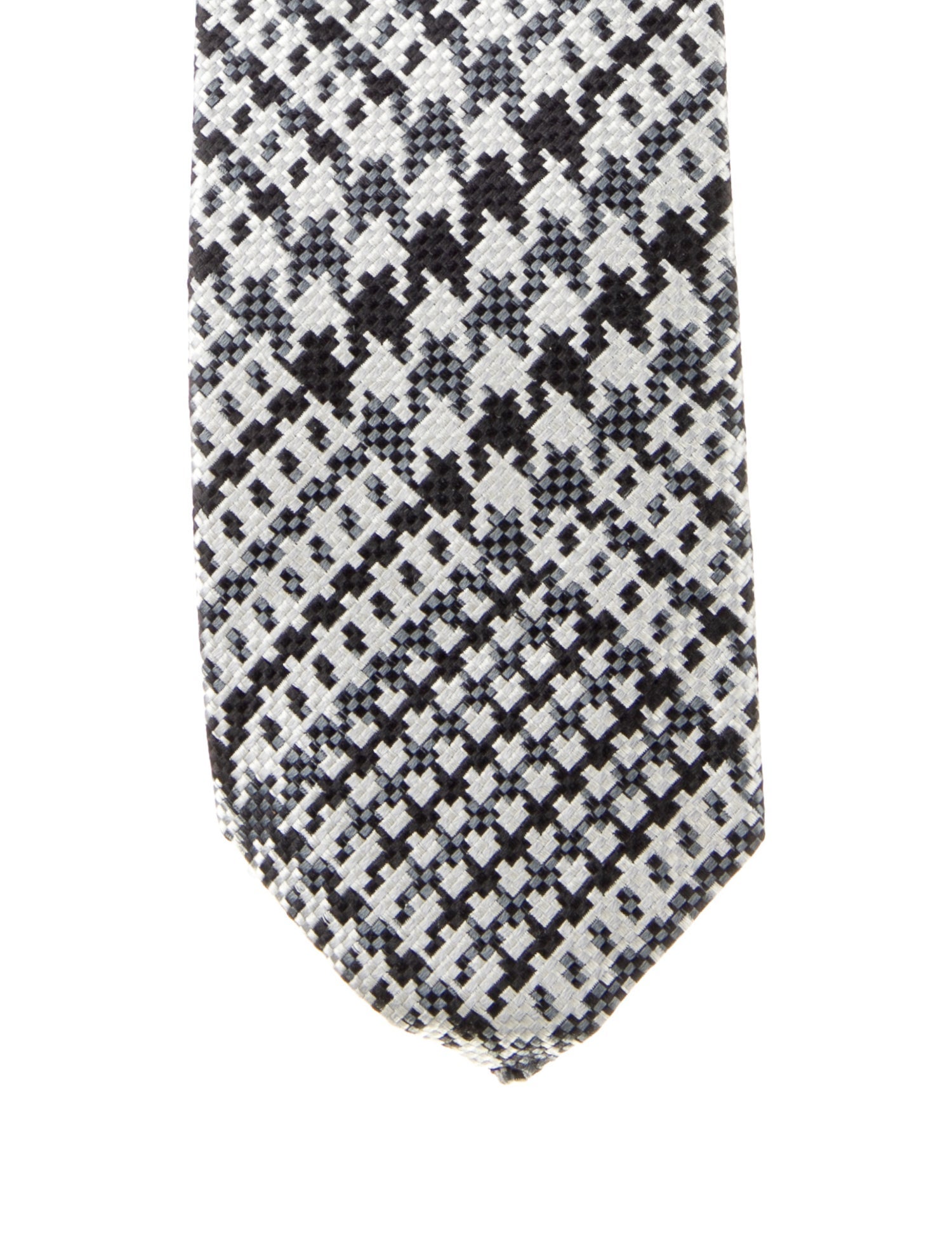 Tom Ford pattern silk tie