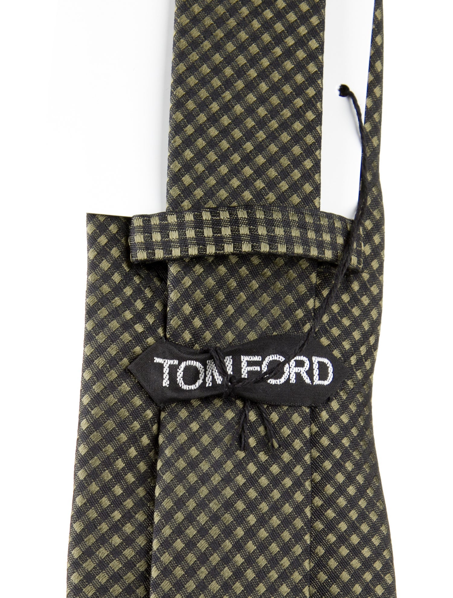 Tom Ford pattern silk tie