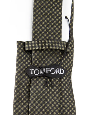 Tom Ford pattern silk tie