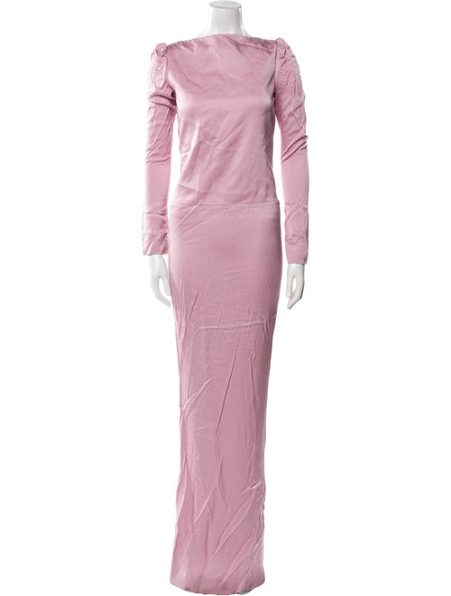Tom Ford Bateau Neckline Long Dress
