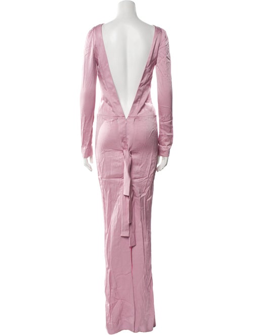 Tom Ford Bateau Neckline Long Dress