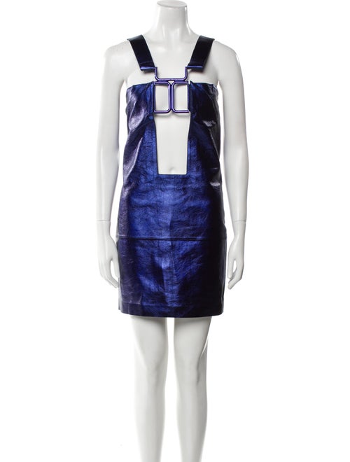 Tom Ford Leather Mini Dress