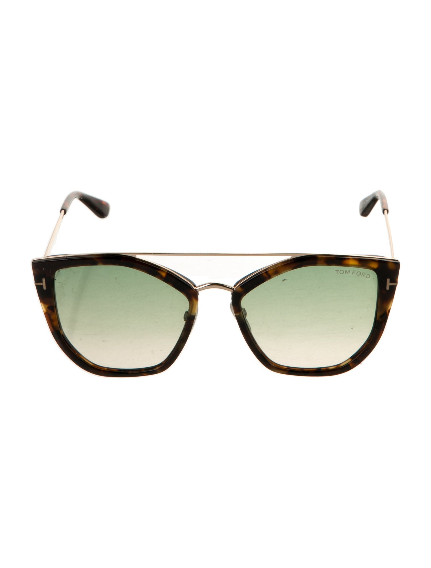 Tom Ford Oversize Gradient Sunglasses