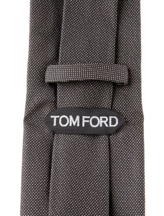 Tom Ford pattern silk tie