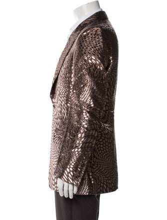 Tom Ford Glitter Accents Blazer