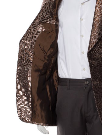 Tom Ford Glitter Accents Blazer