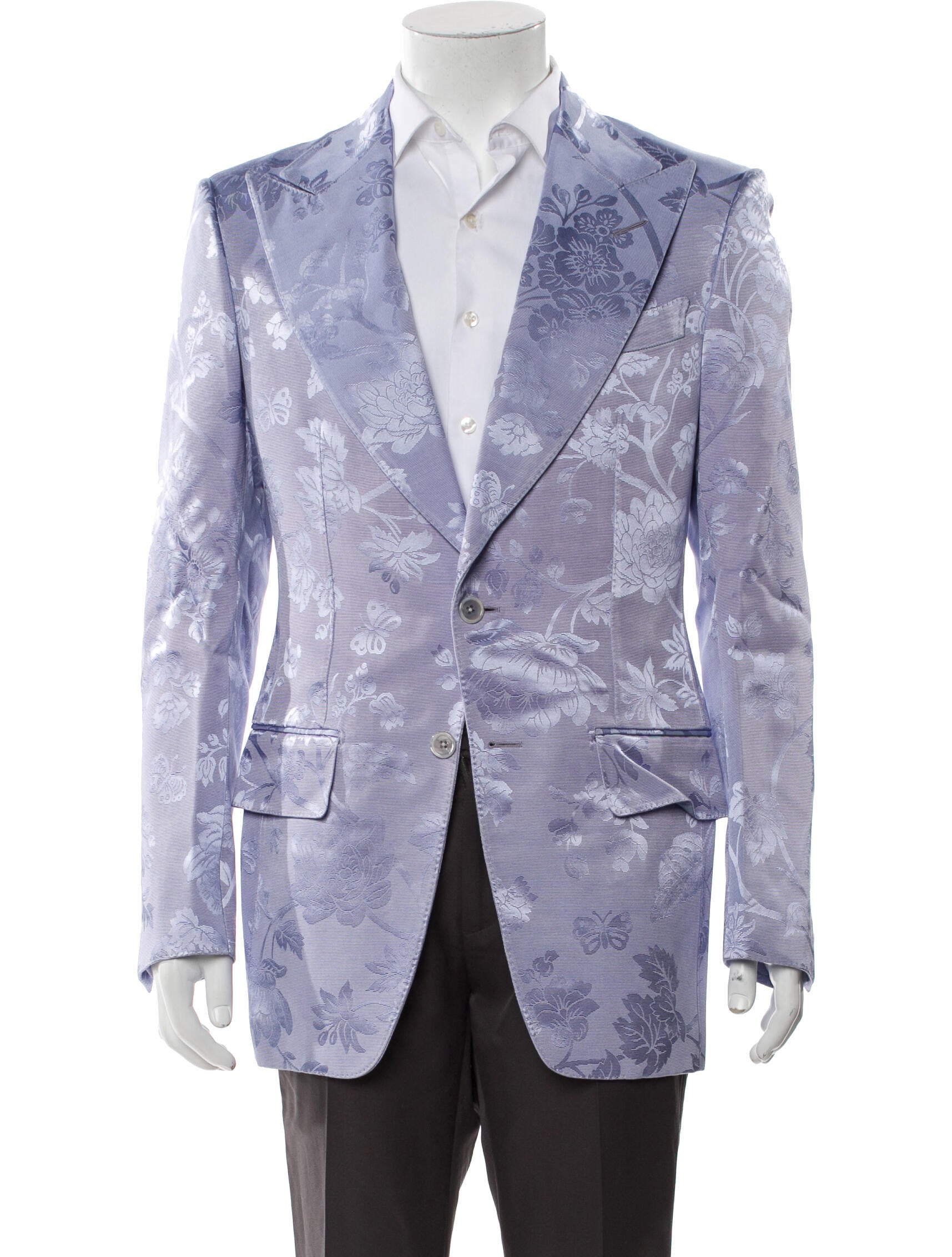Tom Ford Floral Print Blazer