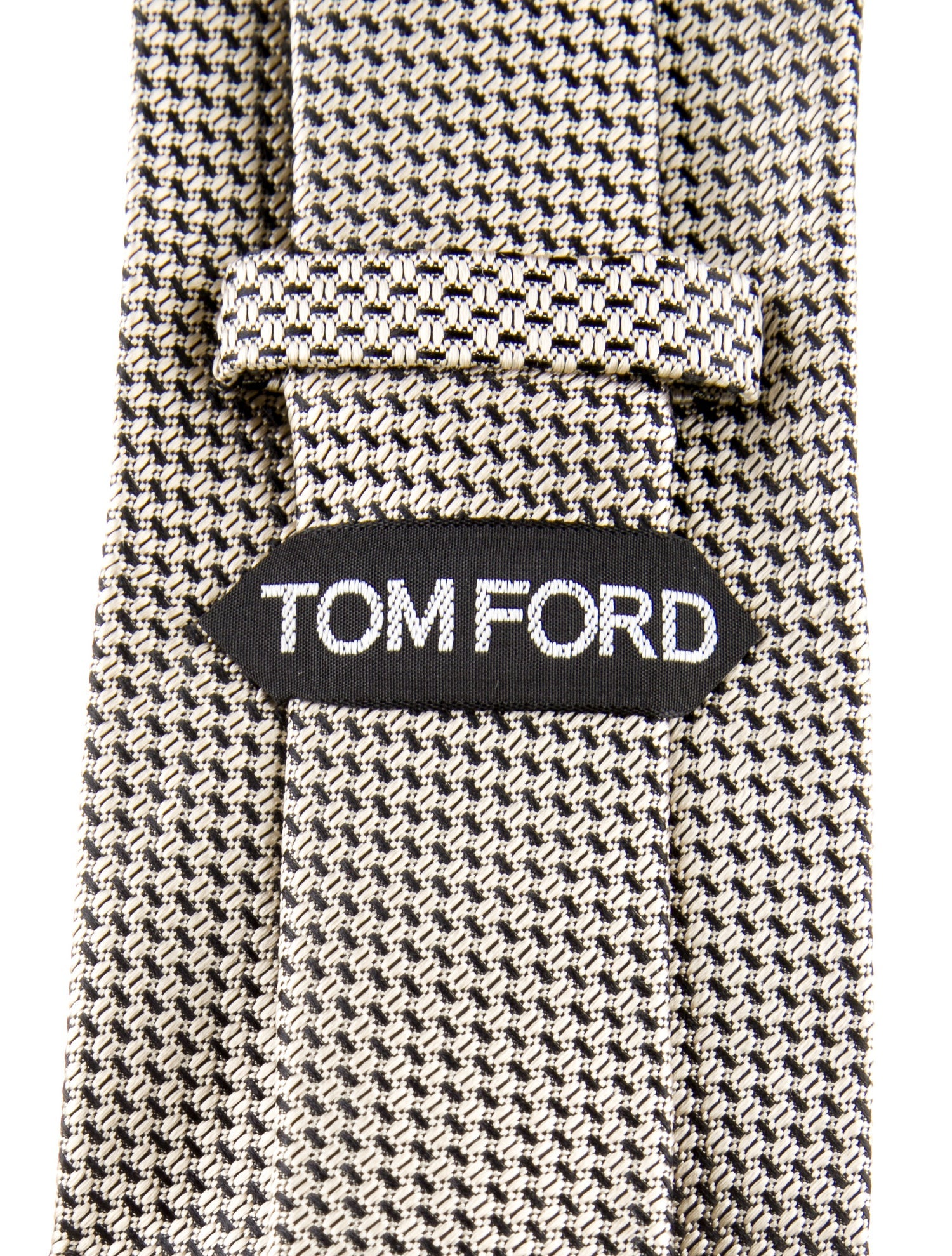 Tom Ford pattern silk tie