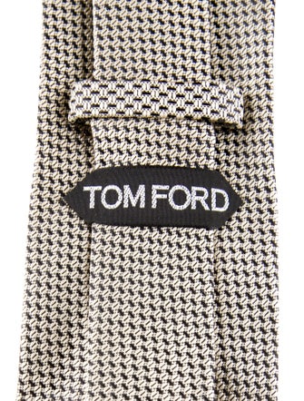 Tom Ford pattern silk tie