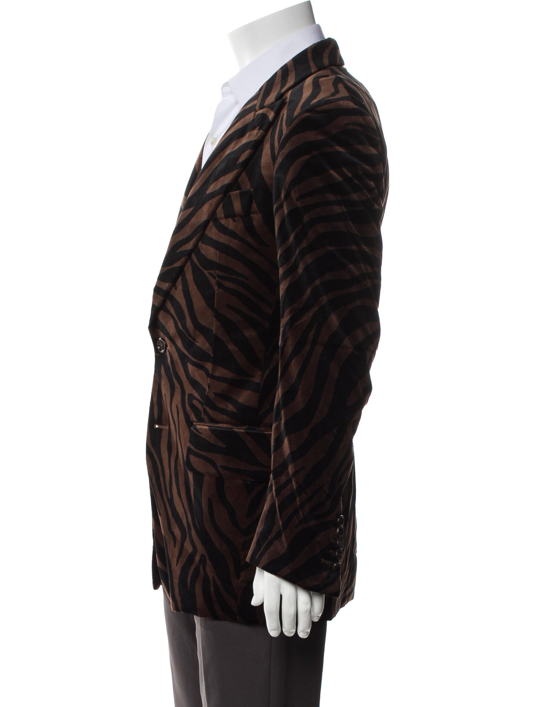 Tom Ford Animal Print Sport Coat