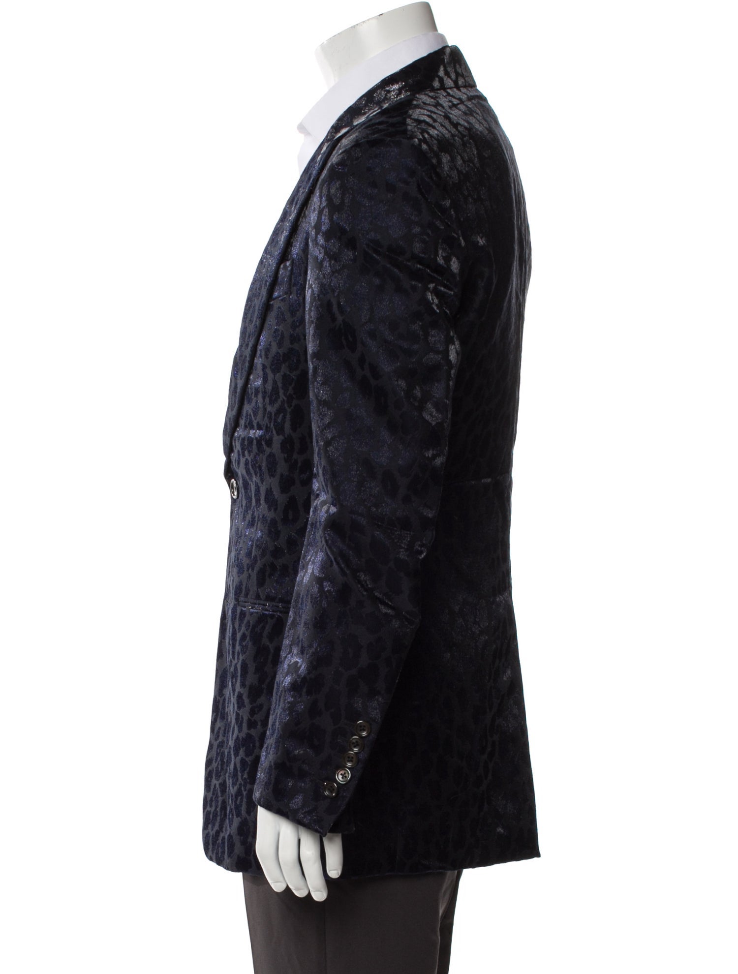 Tom Ford Virgin Wool Printed Blazer