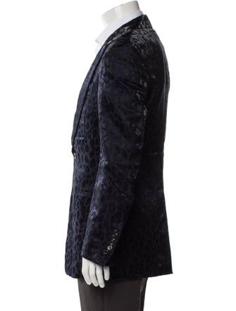 Tom Ford Virgin Wool Printed Blazer