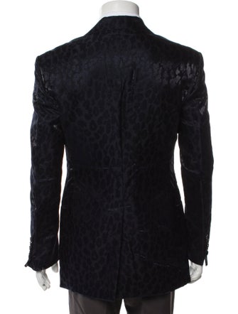 Tom Ford Virgin Wool Printed Blazer