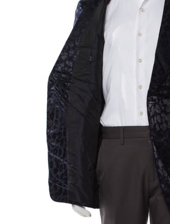 Tom Ford Virgin Wool Printed Blazer