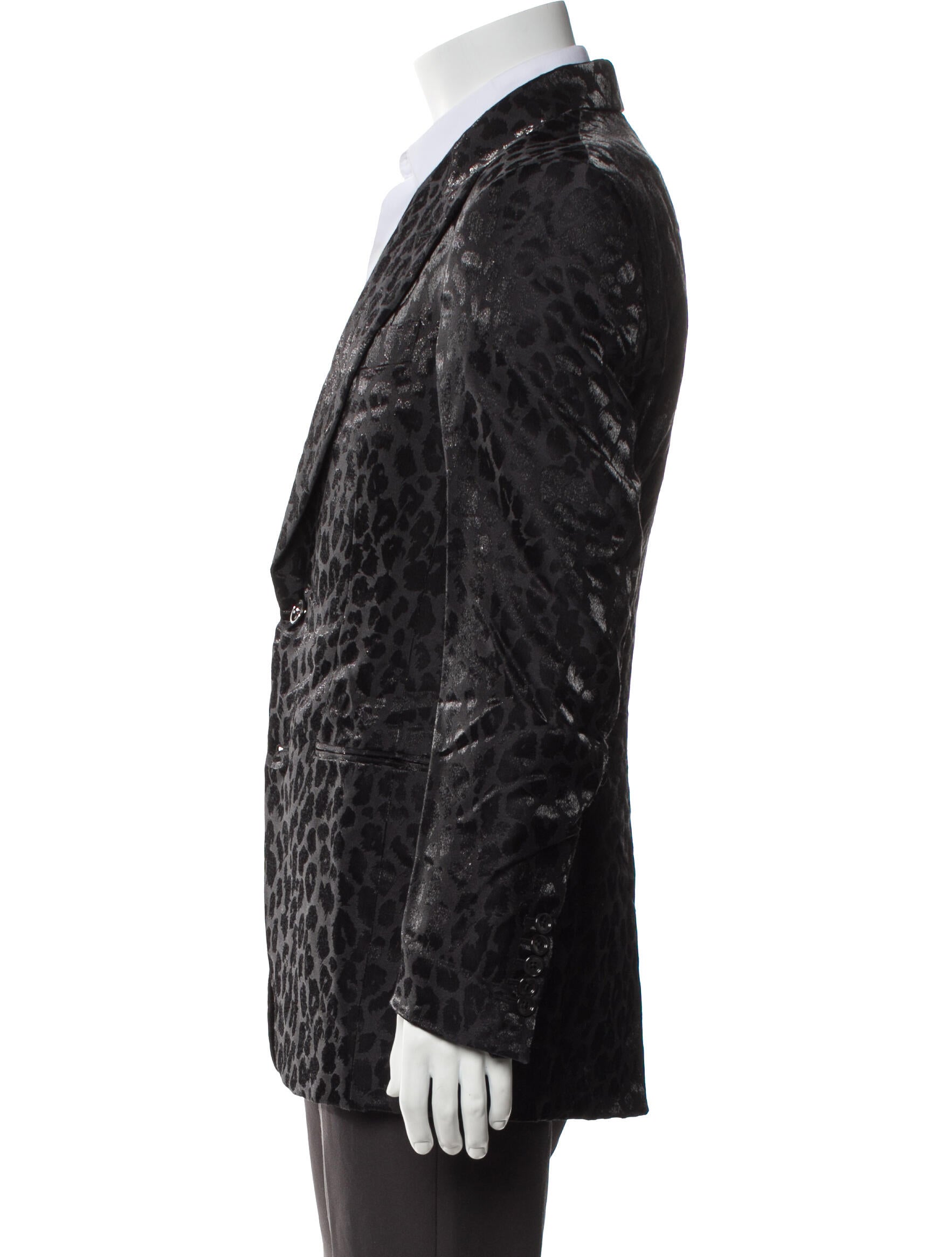 Tom Ford Wool Printed Sport Coat