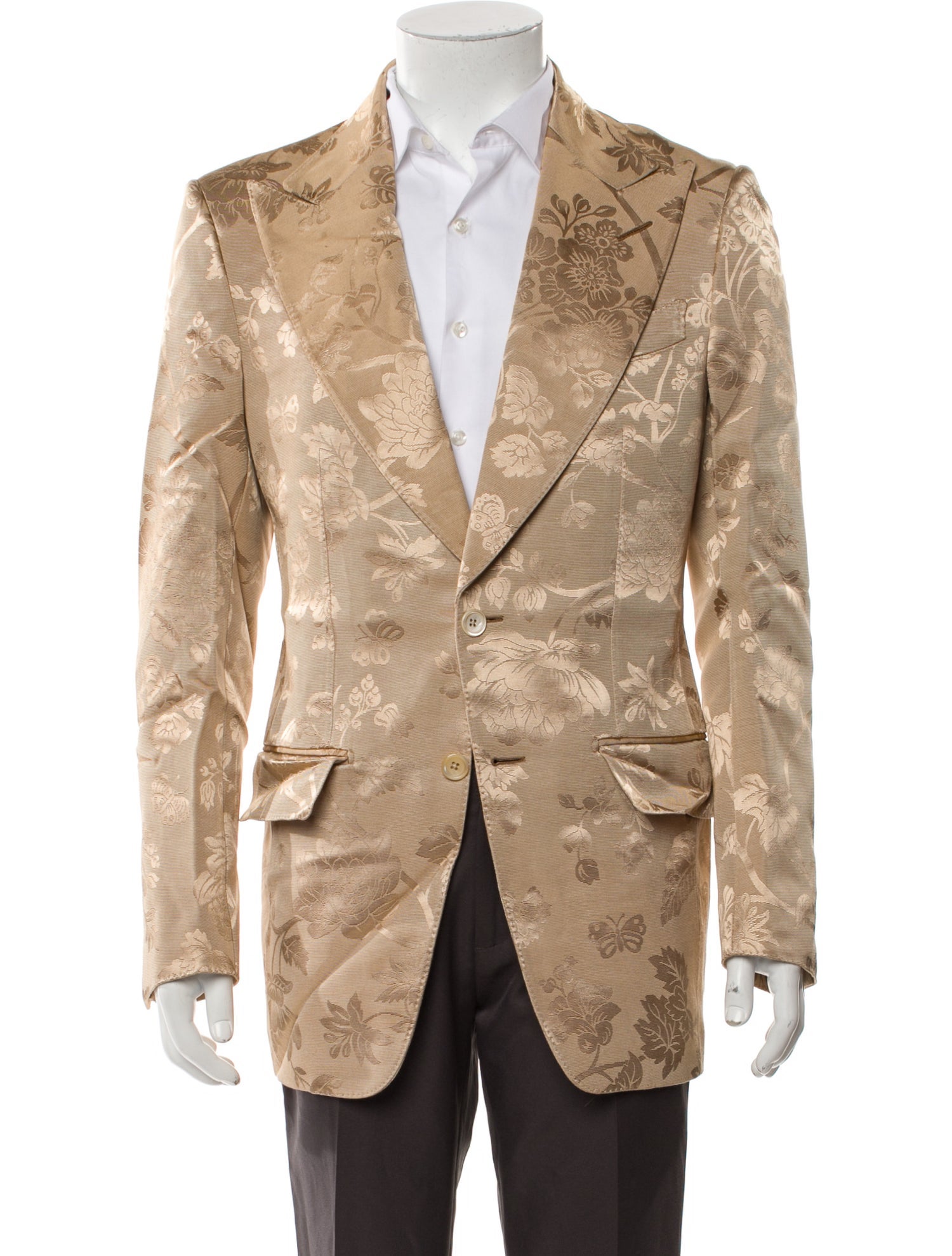 Tom Ford Floral Print Sport Coat