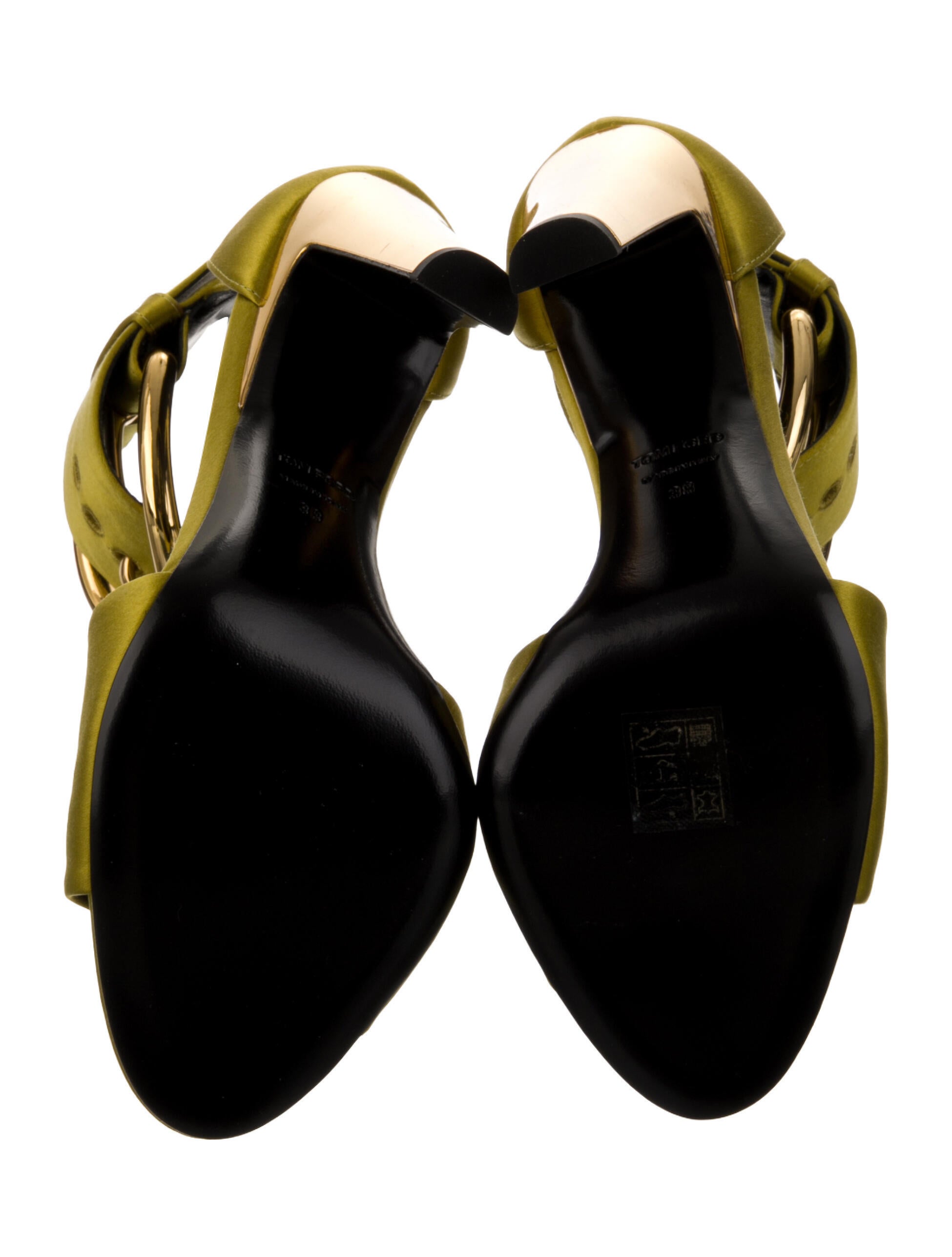 Tom Ford Satin Sandals