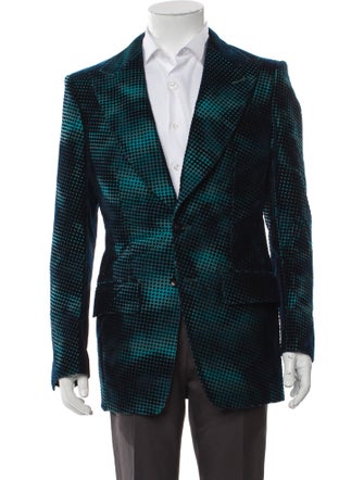 Tom Ford Polka Dot Print Sport Coat