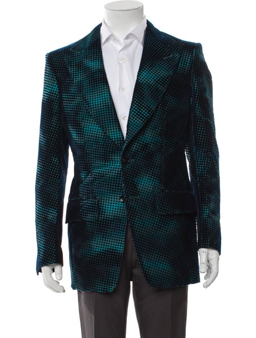 Tom Ford Polka Dot Print Sport Coat