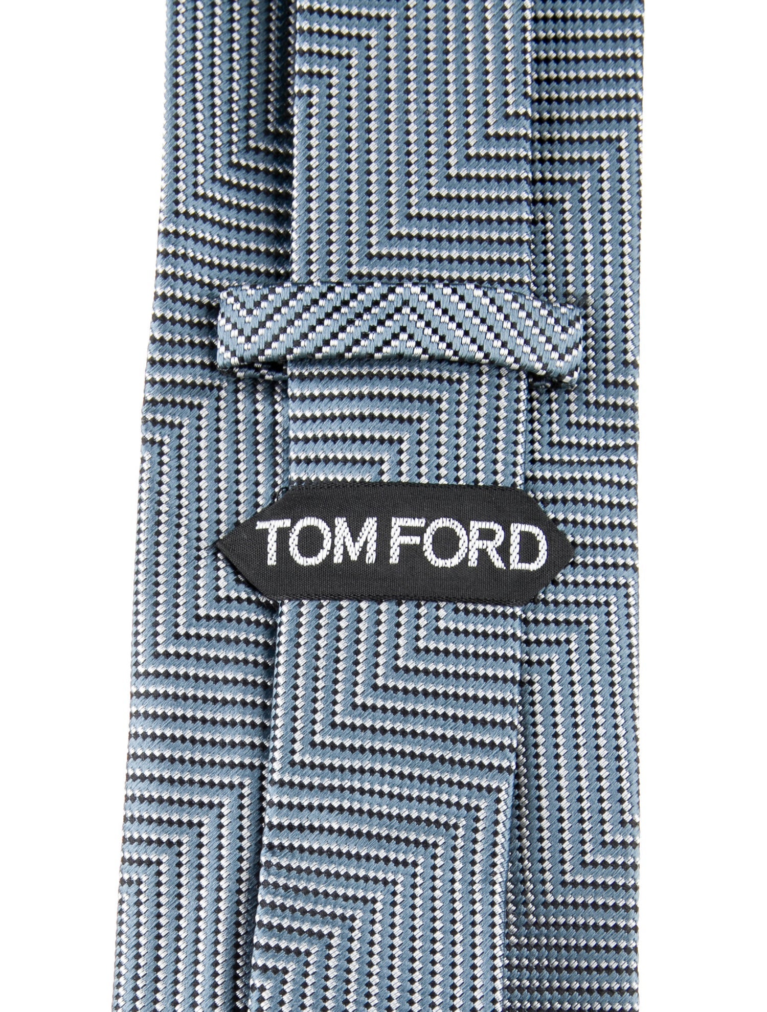Tom Ford pattern silk tie