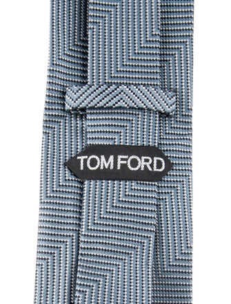 Tom Ford pattern silk tie