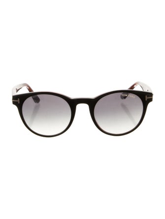 Tom Ford Round Gradient Sunglasses