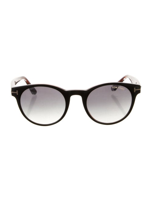 Tom Ford Round Gradient Sunglasses