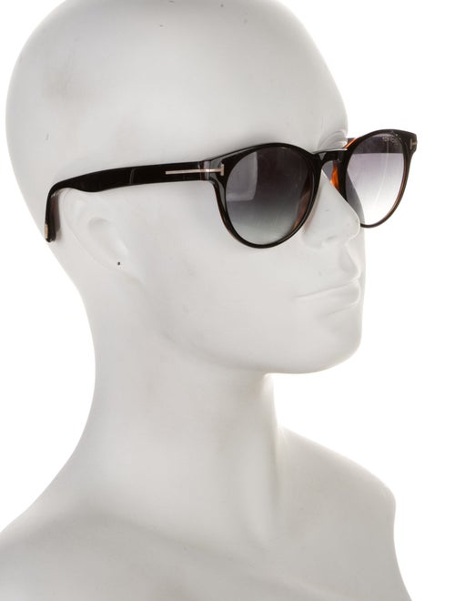 Tom Ford Round Gradient Sunglasses
