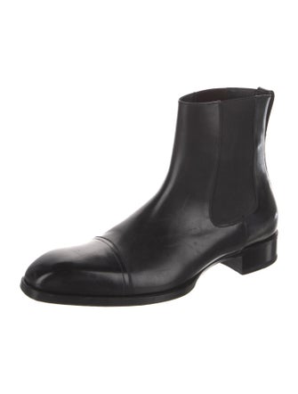 Tom Ford Leather Chelsea Boots