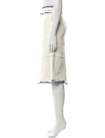 Tom Ford Leather Knee-Length Skirt