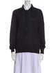 Tom Ford Wool Mock Neck Polo Sweater