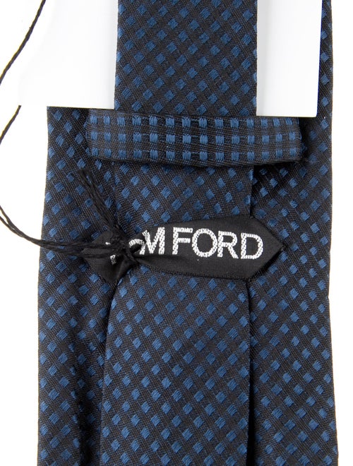 Tom Ford pattern silk tie
