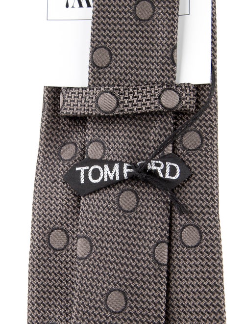 Tom Ford pattern silk tie