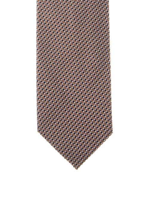 Tom Ford pattern silk tie