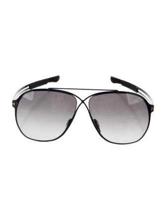 Tom Ford Oversize Gradient Sunglasses