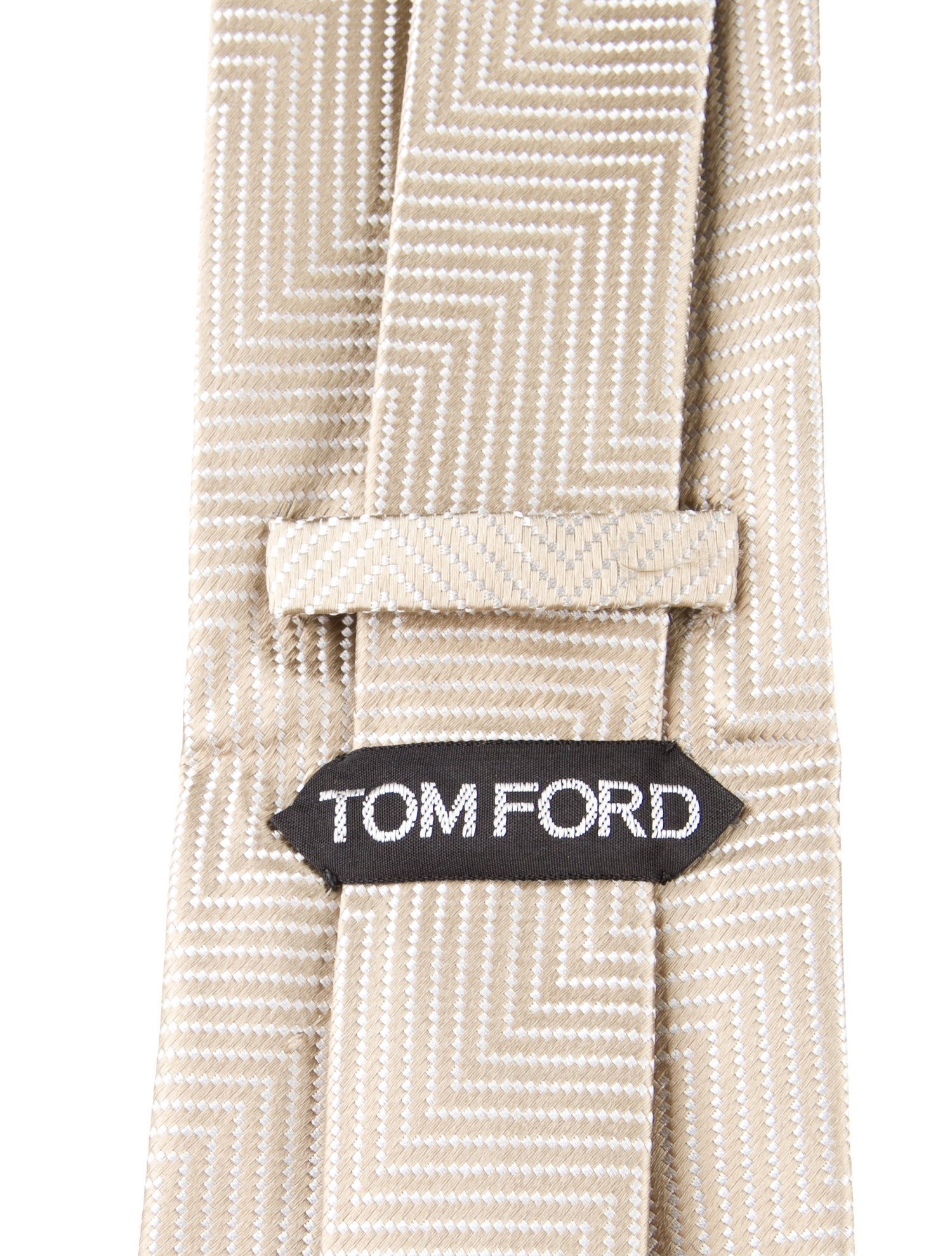 Tom Ford pattern silk tie