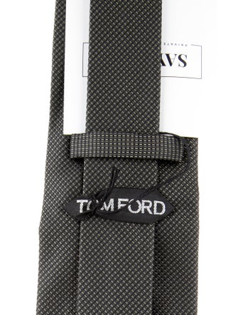 Tom Ford pattern silk tie
