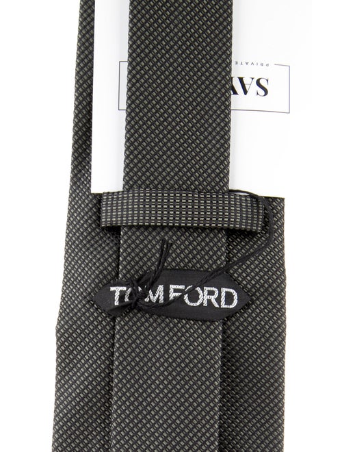 Tom Ford pattern silk tie