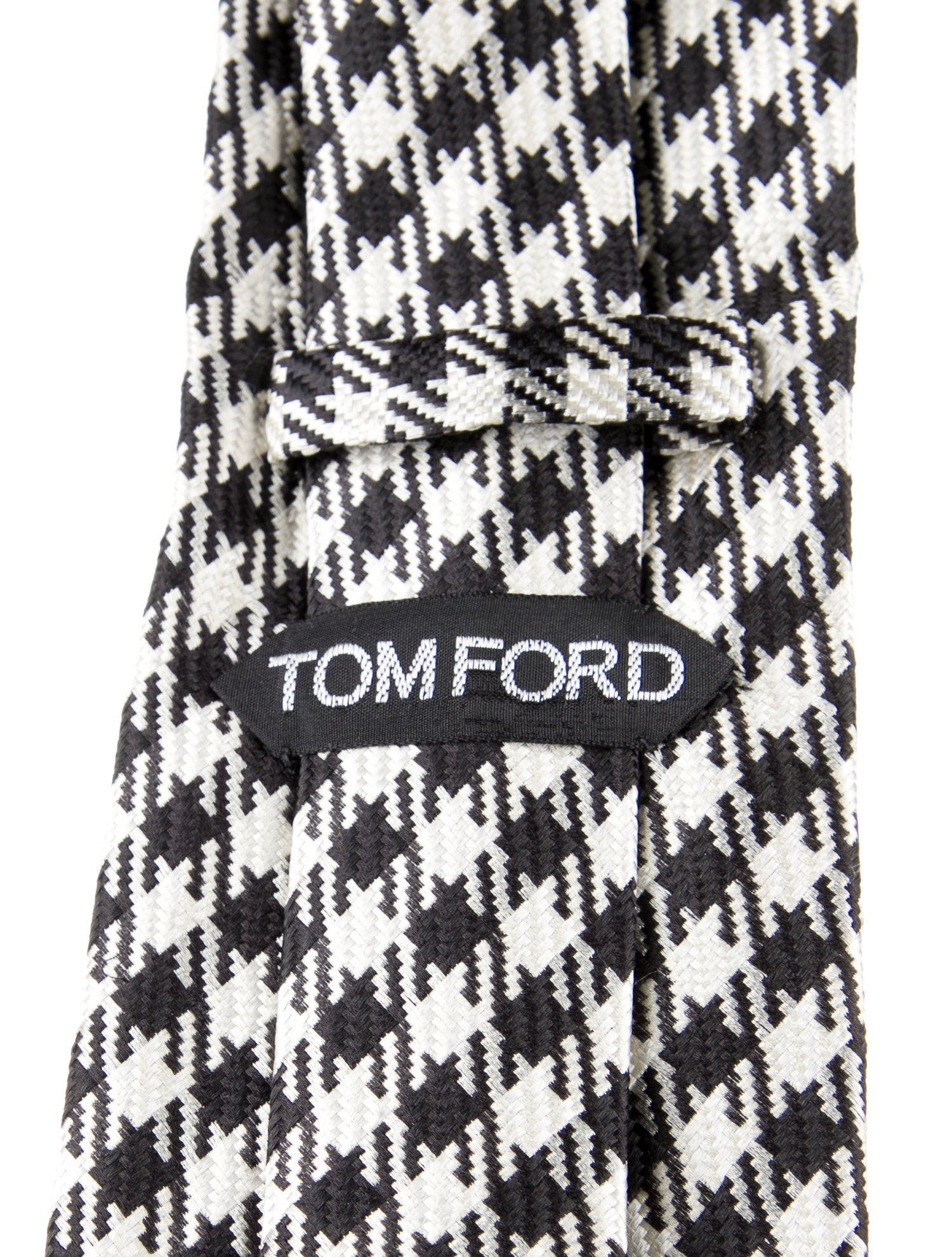 Tom Ford pattern silk tie