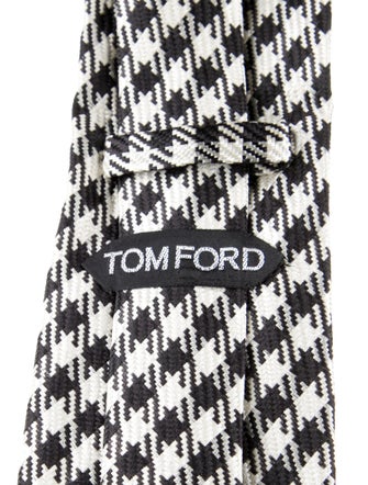 Tom Ford pattern silk tie