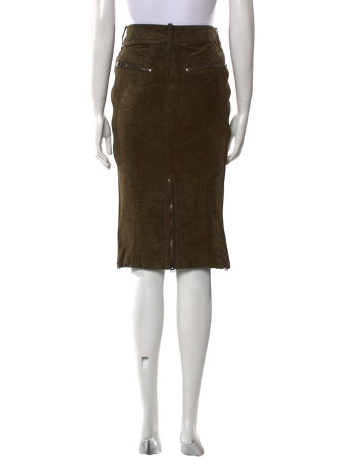 Tom Ford Suede Knee-Length Skirt