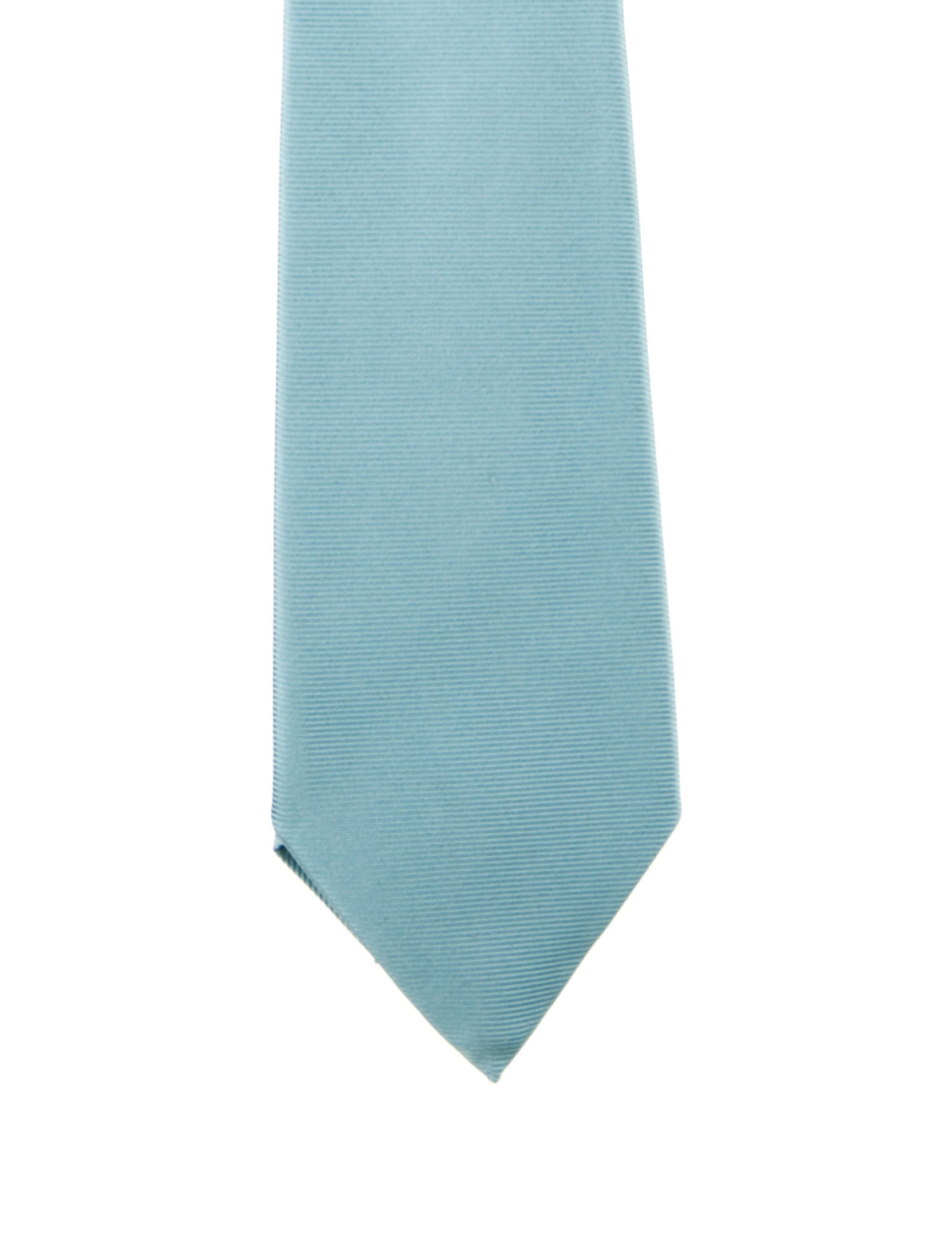 solid silk tie
