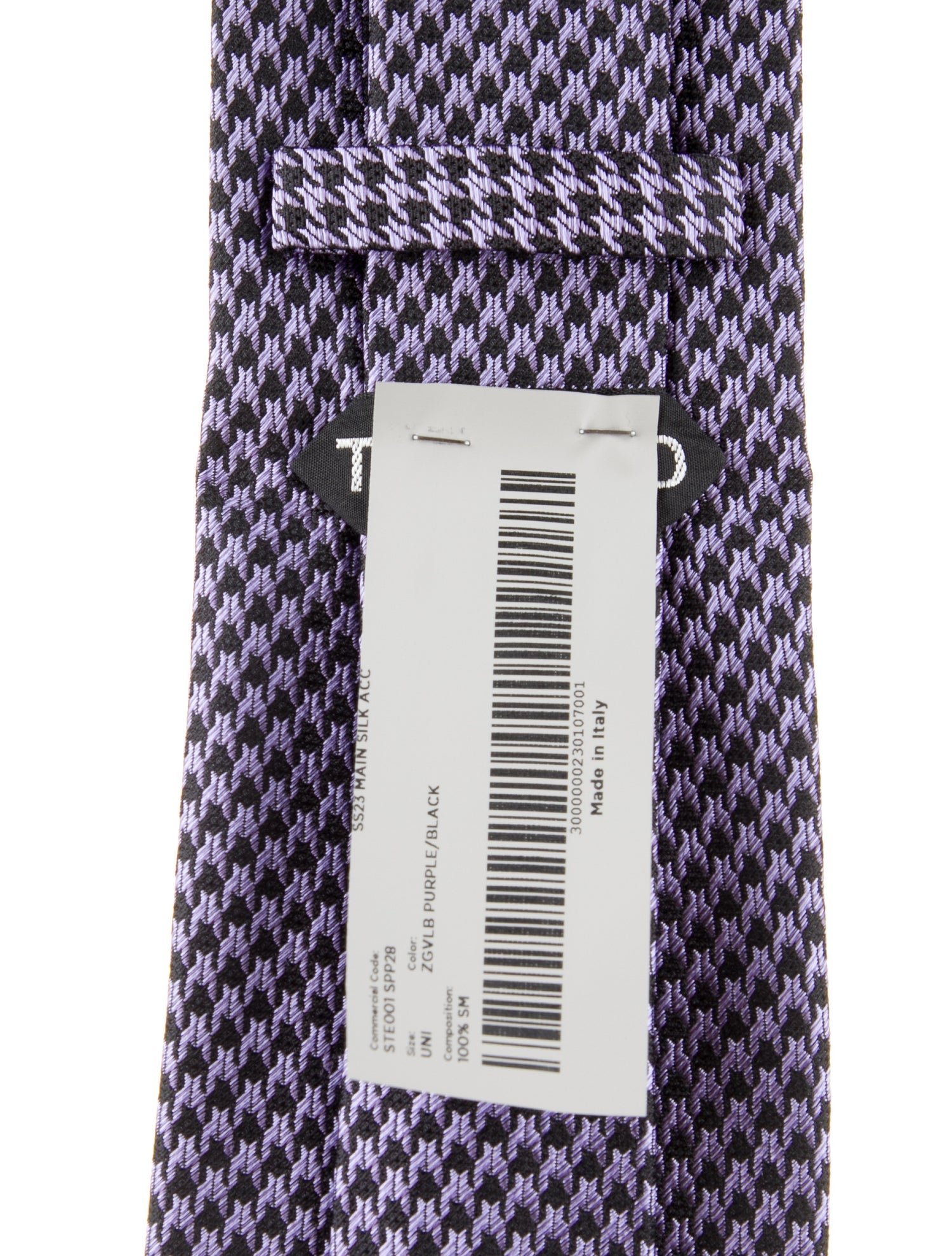 Tom Ford pattern silk tie