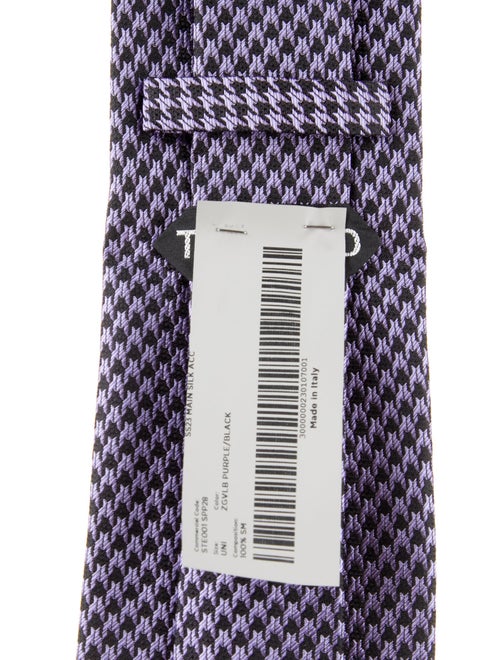 Tom Ford pattern silk tie