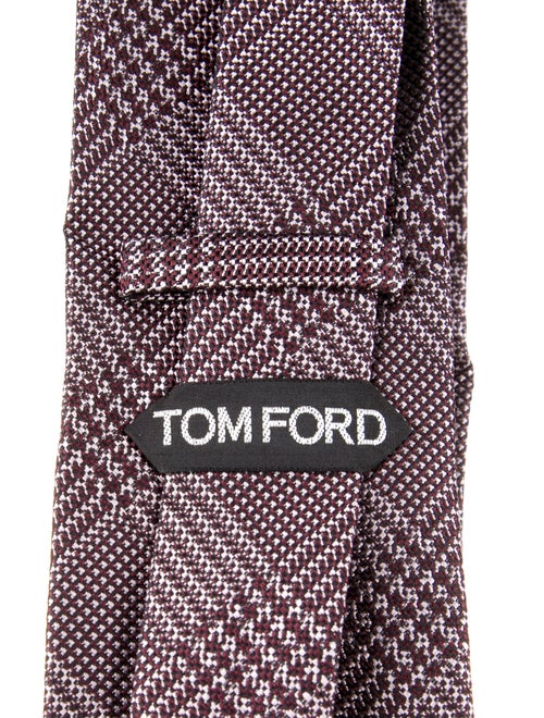 Tom Ford pattern silk tie