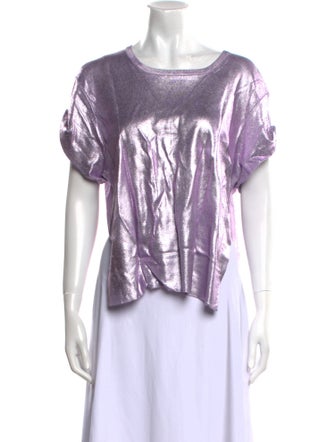 Tom Ford Scoop Neck Short Sleeve Top