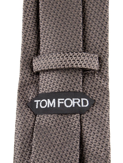 Tom Ford pattern silk tie