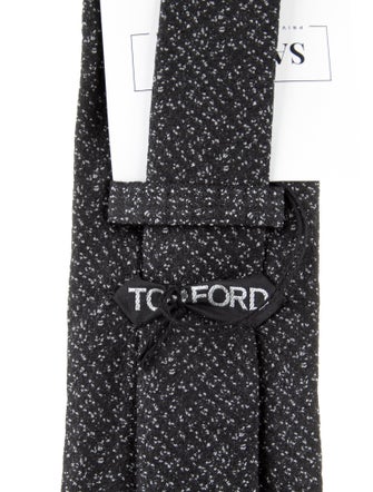 Tom Ford pattern silk tie